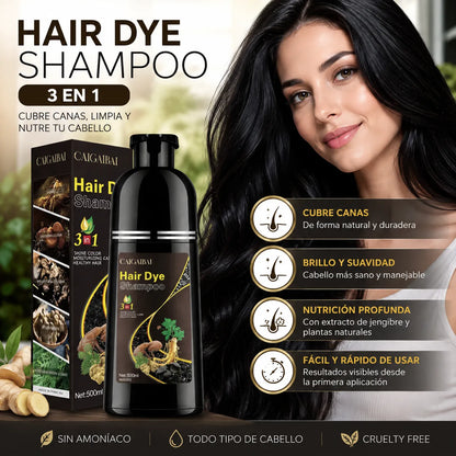 Shampoo Tinte Cubre Canas
