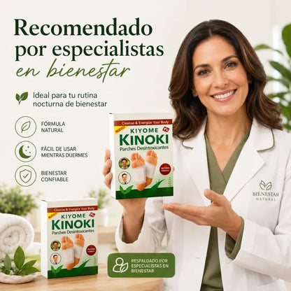 Parches Kinoki |Eliminan y Desintoxican tu cuerpo